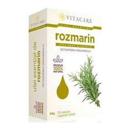 Ulei esential de Rozmarin Vitacare 30 capsule
