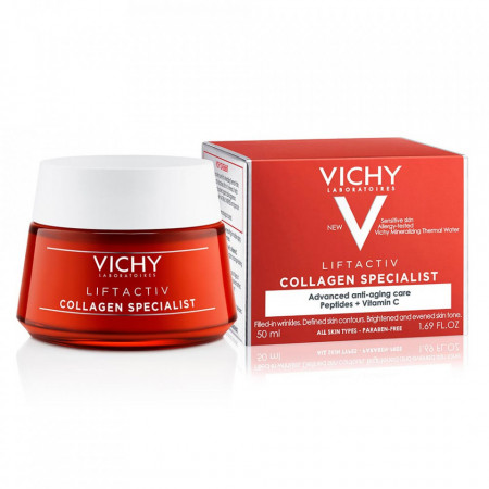 Vichy Cremă de zi antirid pentru toate tipurile de ten Liftactiv Collagen Specialist