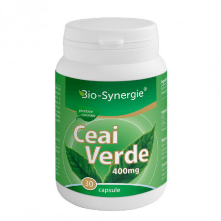 Extract Ceai Verde 400 mg, 30 capsule, Bio Synergie