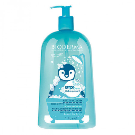 Gel spumant ABCDerm Bioderma