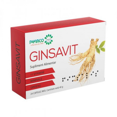 Ginsavit Pharco 24 capsule moi