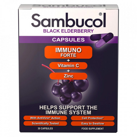 Immuno Forte + Vit. C + Zinc Capsule 30 buc