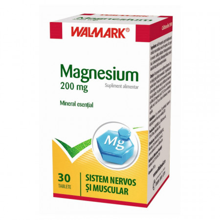 Magneziu 200 mg Walmark 30 tablete