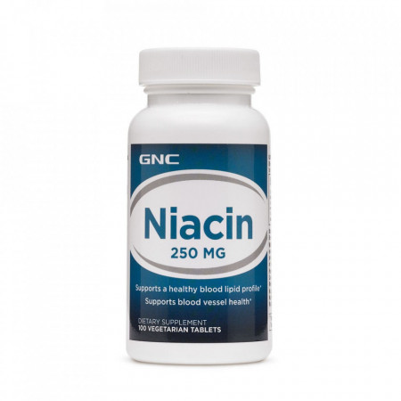 Niacina 250 mg -100 tablete GNC