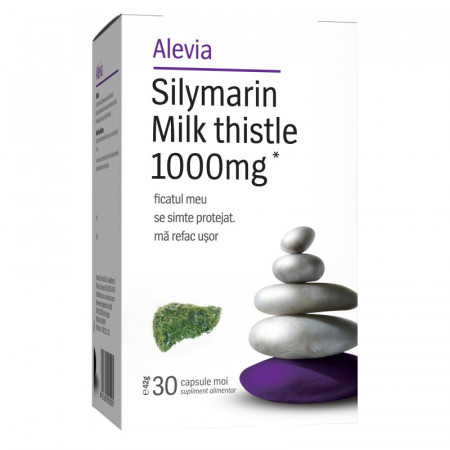 Silymarin Milk thistle 1000 mg Alevia