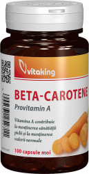Beta caroten natural 25000 UI Vitaking 100 capsule