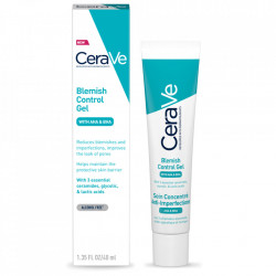 Gel anti-Imperfectiuni CeraVe cu AHA si BHA, textura lejera pentru tenul gras cu tendinta acneica, 40ml