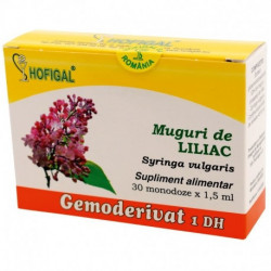 Gemoderivat din Muguri de Liliac Hofigal, 30 monodoze