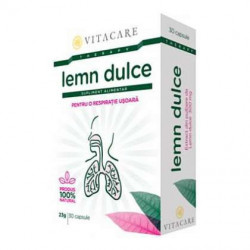 Lemn dulce 300 mg Vitacare 30 capsule