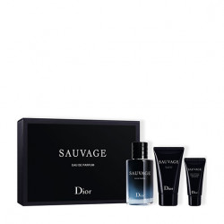 Set Cadou Christian Dior Sauvage, Barbati, Apa de Parfum