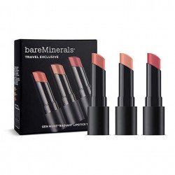 Set Ruj Bareminerals Gen Nude Radiant Lipstick Trio 3 x 3.5 Gr