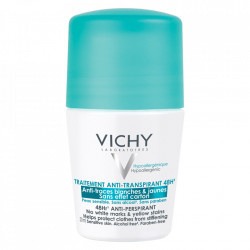 Vichy Roll-on antiperspirant fara pete albe 48 H