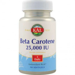 Beta Carotene 25000 UI SECOM KAL 50 capsule