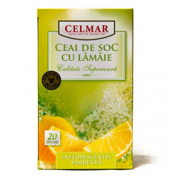 Ceai de Soc cu Lamaie Celmar 20 plicuri