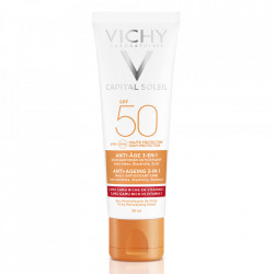 Crema antioxidanta anti-rid 3 în 1 SPF 50+ Capital Soleil Vichy