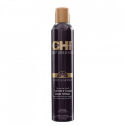 Fixativ CHI, Deep Brilliance Olive & Monoi Optimum Finish Flexible, 284 gr
