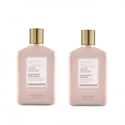 Set cu keratină Alfaparf Lisse Design Keratin