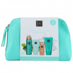 Set Rituals The Ritual of Karma, Spuma de dus 50 ml, Ulei de corp 30 ml, Gel de dus 50 ml