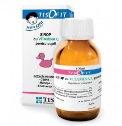 Tisofit Sirop cu Vitamina C pentru Copii Tis Farmaceutic 100 ml