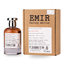 Warm Leather Factory Edition, Emir Paris Corner, Apa de Parfum, Unisex, 100 ml