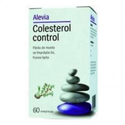 Colesterol control Alevia 60 comprimate