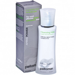 Lapte demachiant pentru toate tipurile de piele Pellamar AminoPower, 100 ml