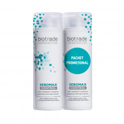 Pachet Sampon antimatreata Biotrade Sebomax Control, 200 + 200 ml