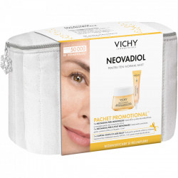 Pachet Vichy Crema de zi pentru ten normal-mixt Neovadiol Peri-Menopause, 50 ml + Crema contur ochi si buze Neovadiol GF, 15 ml