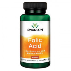 Acid Folic 800 mcg Swanson 250 capsule