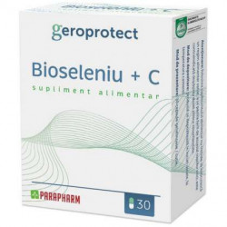 Bio Seleniu plus Vitamina C Parapharm 30 capsule