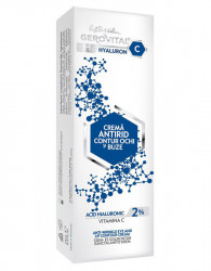 Crema antirid contur ochi si buze Gerovital H3 Hyaluronic C