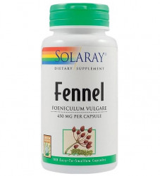 Fennel (Fenicul) SECOM Solaray 100 capsule