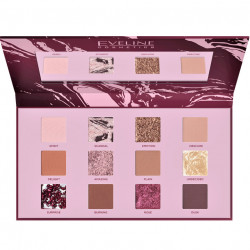 Paleta de farduri Eveline Shocking Nudes, 12 nuante