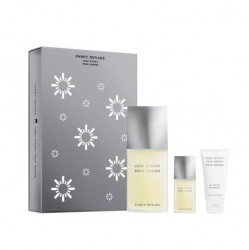 Set Cadou L'eau D'Issey pour Homme, Apa de Toaleta 125 ml + Gel de dus, 50 ml + mini Aopa de Toaleta, 15 ml