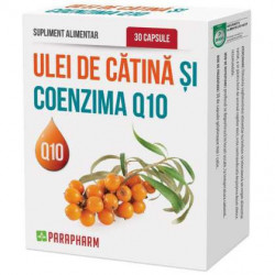 Ulei de catina si Coenzima Q10 Parapharm 30 capsule