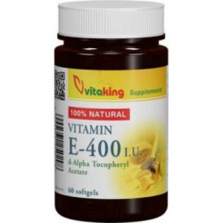 Vitamina E 400 naturala Vitaking 60 capsule