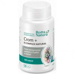 Crom plus B Complex Natural Rotta Natura 30 capsule