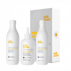 Kit pentru protejarea si mentinerea culorii Milk Shake Color Specifics Sampon 1000 ml + Balsam 1000 ml + Tratament 200 ml