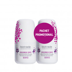 Pachet deodorant roll-on Biotrade Odorex, 40 + 40 ml