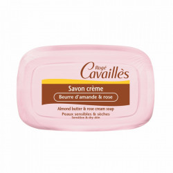 Sapun crema cu unt de migdale si trandafir, Roge Cavailles