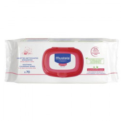 Servetele umede Mustela pentru piele sensibila, 70 buc