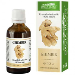 Tinctura de Ghimbir Dacia Plant 50 ml