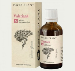 Tinctura de Valeriana Dacia Plant 50 ml