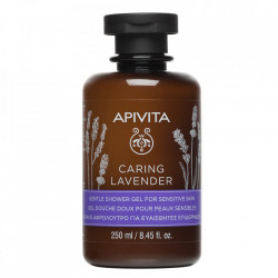 Gel de dus cu lavanda si ulei de maslin Apivita, 250 ml