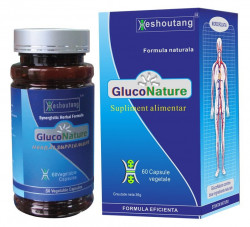 GlucoNature Heshoutang (Diabet 2) Darmaplant 60 capsule