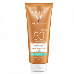 Lapte hidratant pentru protectie solara fata si corp SPF 50 Vichy Capital Soleil