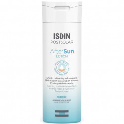 Lotiune de corp dupa plaja ISDIN Post Sola,r cu efect calmant si racoritor, 200 ml