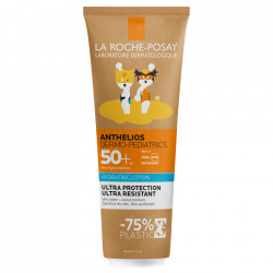 Lotiune hidratanta cu protectie solara SPF 50+ pentru fata si corp La Roche-Posay Anthelios Dermo-Pediatrics Eco Tube, 75 ml