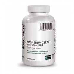 Magneziu Citrat + Vitamina B6, Bronson Laboratories