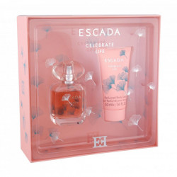 Set Cadou Escada Celebrate Life, 30 ml Apa de parfum, 50 ml Lotiune de Corp